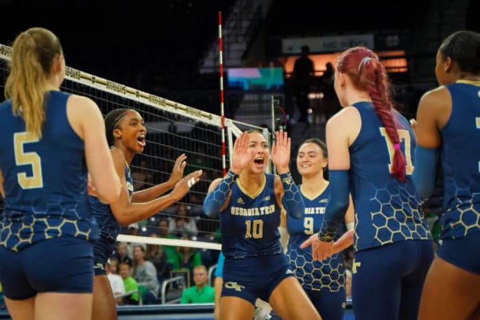 Georgia Tech Volleyball vs Notre Dame